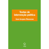 Textos De Intervenção Política De Rousseau Jean jacques Clássicos Editorial Editora Unesp Capa Mole Em Português 2023