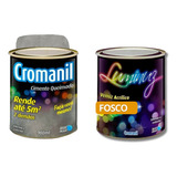 Textura Cimento Queimado Verniz Fosco Cromanil 900g