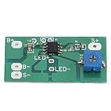 Tgoon Placa Controladora De Carga Solar Módulo Controlador De Luzes Solares De Gramado Parafuso De Ajuste De Placa De Circuito De Luz Solar Estável Prático Para Lâmpadas De Jardim Placa De Circuito De Controle De Bateria De Lítio De 3 7 V