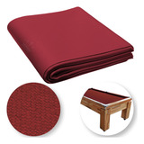 Thais 304 Tecido Pano Para Mesa De Bilhar 2 25x2 00m Cor Vinho