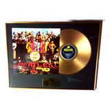 The Beatles Sgt Peppers Quadro Disco De Ouro Pronta Entrega