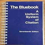 The Bluebook  A Uniform System
