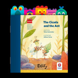 The Cicada And The Ant De Guimarães Telma ilustrador Farias Adilson Editorial Editora Estrela Cultural Ltda Tapa Mole En Inglês 2021