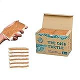 The Dish Turtle Pacote Com 10 Esponjas De Prato Biodegradáveis E 100 Compostável Material Sem Látex Silicone Resistente Ao Mau Cheiro Secagem Rápida Multiuso Reciclável