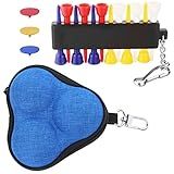 THE GOLFER STORE Suporte De Bola De Golfe Suporte Para Marcadores De Camiseta De Golfe Estojo De Bola De Golfe Com Clipe Acessórios De Golfe Anexados A Sacos De Golfe