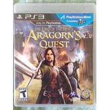 The Lord Of The Rings Aragorn s Quest Ps3 Mídia Física