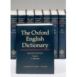 The Oxford English Dictionary 20 Volumes Second Edition