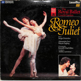 The Royal Ballet Romeo Juliet Laser Disc Duplo