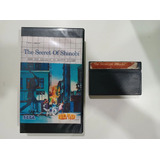 The Secret Of Shinobi Encarte Reimpresso Master System