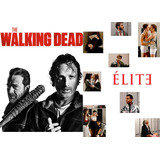 The Walking Dead 7ª Temporada E Elite 6ª Temporada Em Dvd