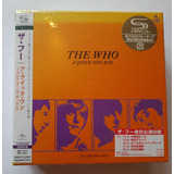 The Who A Quick One Box box Japones Lacrado 2 Cds Hmcd 