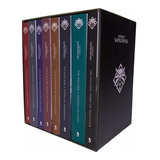 The Witcher Box Capa Game Com 8 Livros De Sapkowski Andrzej Coleção Em Português Livro Série Netflix Lindo Para Presente Colecionador Ficção Envio Imediato