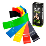 Thera Band Elástico Academia Treino Funcional Kit C 5 Faixa