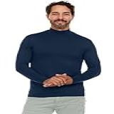 Thermajohn Camisa Térmica Masculina Manga Longa- Compressão E Camada Base Para Clima Frio -GG- Marinha-
