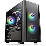 Thermaltake GABINETE TT V150 TG BLACK WIN TEMP GLASS 2 SPCC CA 1R1 00S1WN 00