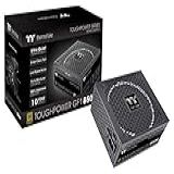Thermaltake Toughpower Gf1 850w 80+ Gold Sli/crossfire Ready Ultra Quiet 140 Mm Rolamento Hidráulico Smart Zero Fan Fonte De Alimentação Modular Completa Garantia De 10 Anos Ps-tpd-0850fnfagu-1, Preto