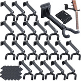 Therwen 20 Pcs Suporte De Guitarra Para Montagem Na Parede