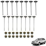 Thomletha Substituição De 16 Peças De Válvulas De Admissão De Ar Para Legacy 1999-2010 Para Impreza Outback 1999-2010 13201AA361