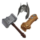 Thor Martelo Mascara Bracelete