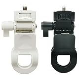ThtRht Pacote Com 2 Unidades De Suporte Para Câmera Clipe De Tela LCD Suporte De Flash De Luz De Preenchimento Superior Suporte De Webcam Com Conector Universal De 1 4 Parafuso Para Celular Tripé