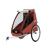 Thule Cadence Bike Trailer Com Dois Assentos Para Bebês Hot Sauce Red