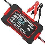 Tianye Carregador De Bateria De Carro 12V 6Amp Automotivo Inteligente Mantenedor De Bateria Para Carros Caminhões Motocicletas Cortadores De Grama Barcos Trailers Veículos Off Road