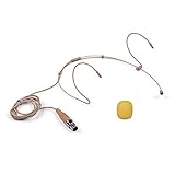 Tianzo Leve Headworn Headset Microfone Condensador Microfone De 3 Pinos Mini XLR Plug Para Transmissor Bodypack Sem Fio