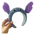 Tiara Arco Com Orelha Stitch Cor Azul