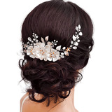 Tiara Arranjo Cabelo Noiva Casamento Delicado Dourada Festa Cor Prateado