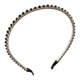 Tiara Com Pedraria Delicada Arco Cabelo Feminina Arquinho