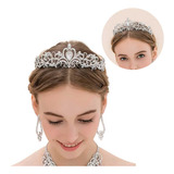 Tiara Coroa Noiva Casamento Debutante Miss Strass Princesa