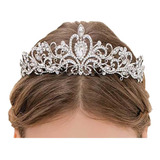 Tiara Coroa Noiva Casamento Debutante Miss Strass