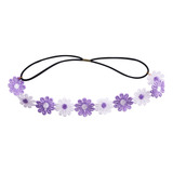 Tiara De Flor Margarida Girassol Hippies Cabelo Coroa