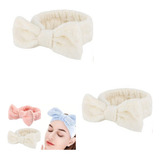 Tiara Faixa De Cabelo Lavagem Rosto E Maquiagem Microfibra