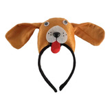 Tiara P Cabelo Infantil Fantasia Festa Cachorro Mexe Olhos