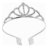 Tiara Strass Penteado Coroa