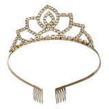 Tiara Strass Penteado Coroa