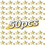 Tichso Lote 50 Peças Distintivo De Estrela Broche De Lapela Dourado Para 4 De Julho Memorial Day Veterans Day Broches De Lapela De Estrela Dourada A Granel Small Liga De Aço Sem Pedras Preciosas