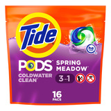 Tide Pods Detergente Para Lavar Roupas C 16 Capsulas