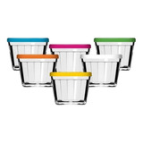 Tigela Americano Com Tampa 350ml Kit 6 Unidades Papinha