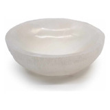 Tigela Pote De Pedra Cristal Selenita Natural Bowl 10 10cm