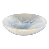Tigela Pote Pedra Cristal Selenita Natural Bowl 6x20cm