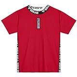Tigor Camiseta Manga Curta Vermelha