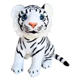 Tigre Branco De Pelucia