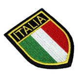 Tiit030t01 Escudo Futebol Italia Patch Bordado Termo Adesivo