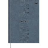 Tilibra - Agenda Executiva Costurada Diária 14-5 X 20-5 Cm Prátika Permanente - Azul