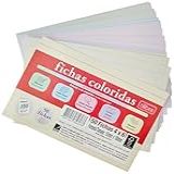 Tilibra - Ficha Pautada Colors - Número 2-4x6 50 Folhas