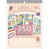 Tilibra Bloco De Adesivos Decorados Para Planners Happy 12 Folhas