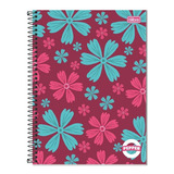 Tilibra Pepper Girls Caderno Espiral Capa Dura Pepper Sortido 160 Folhas Listradas 8 Assuntos Unidade X 1 28cm X 21cm Pepper