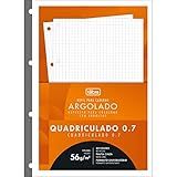 Tilibra Refil Tiliflex Pontilhado Para Caderno Argolado Universitário Académie 80 Folhas